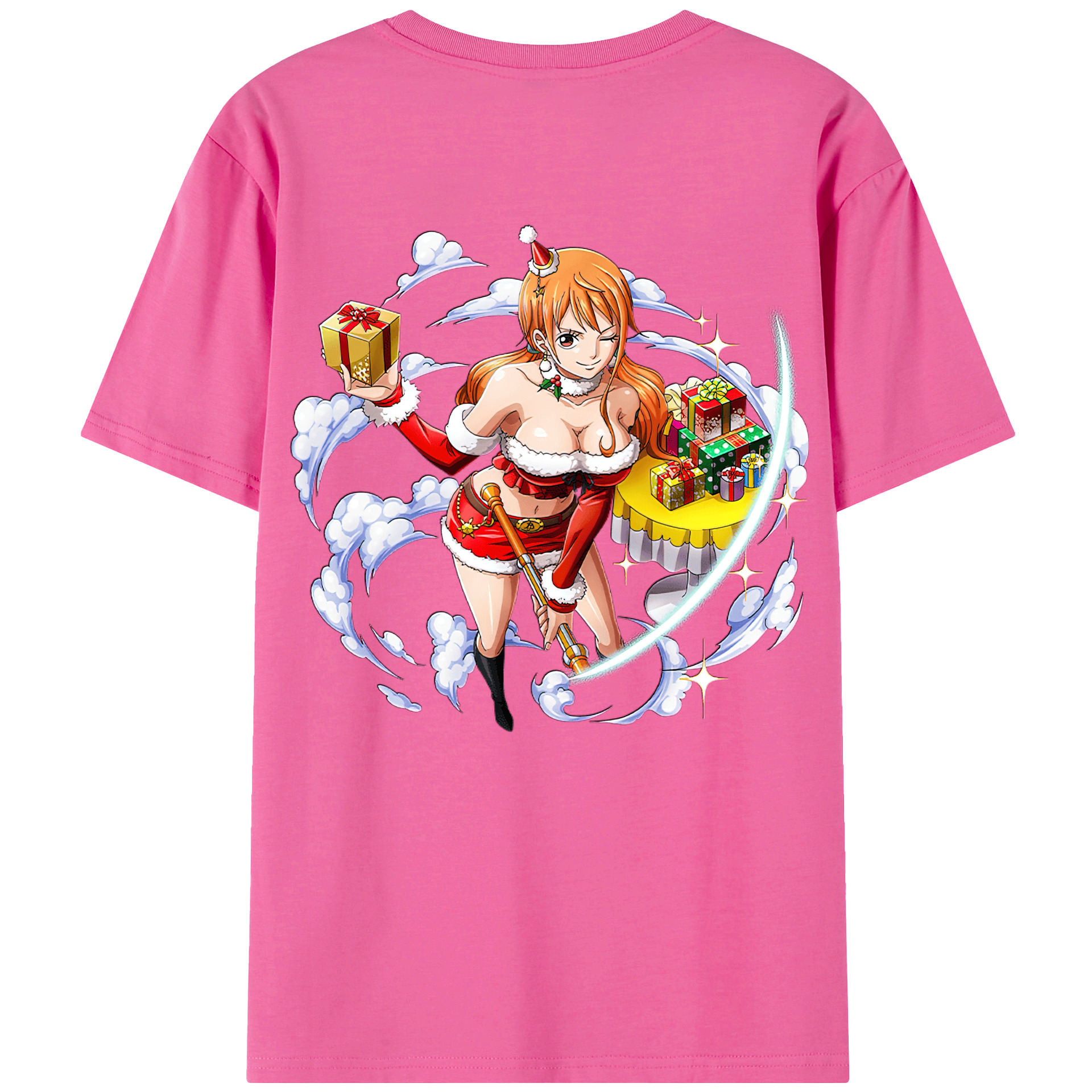 （画像用） ワンピース ナミ ONE PIECE Nami レディース半袖Tシャツ(バックプリント)